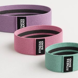 Non Slip Fabric Resistance Bands For Glute Activation And Lower Body Strength Training At Home