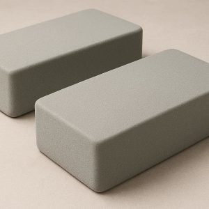 Extra Wide Yoga Blocks For Back Support And Restorative Poses With Soft Supportive Foam Texture