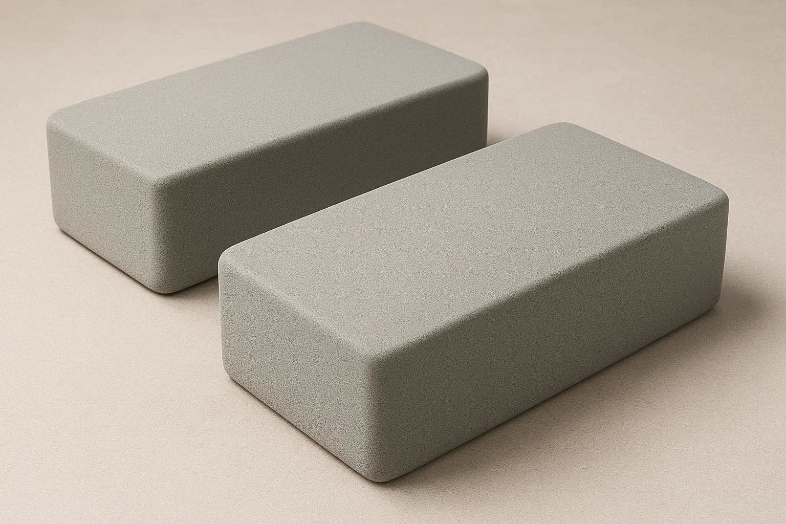 Extra Wide Yoga Blocks For Back Support And Restorative Poses With Soft Supportive Foam Texture - Image 1