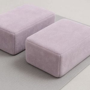 Soft Surface Yoga Blocks For Yin Yoga And Gentle Restorative Therapy With Extra Cushioning
