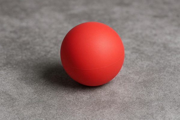 Lacrosse Massage Ball For Deep Tissue Trigger Point Therapy And Muscle Knot Relief For Athletes