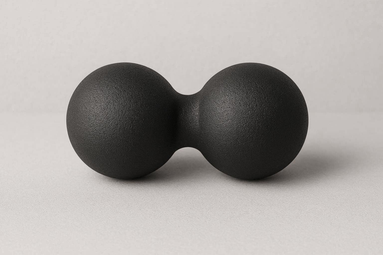 Peanut Massage Ball For Neck And Spine Alignment With Double Lacrosse Ball Design For Stability - Image 1