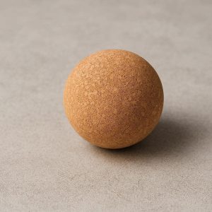 Cork Massage Ball For Sustainable Recovery And Eco Friendly Deep Tissue Muscle Knot Release
