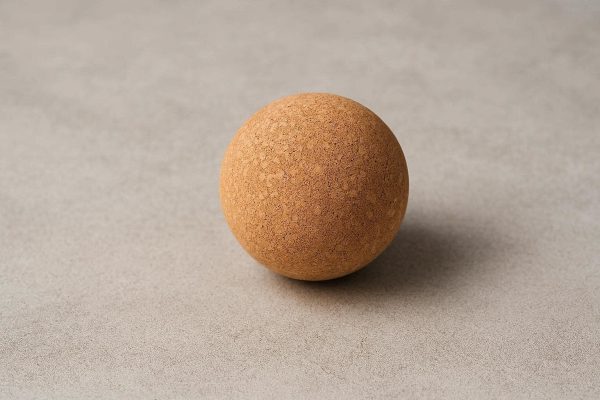 Cork Massage Ball For Sustainable Recovery And Eco Friendly Deep Tissue Muscle Knot Release