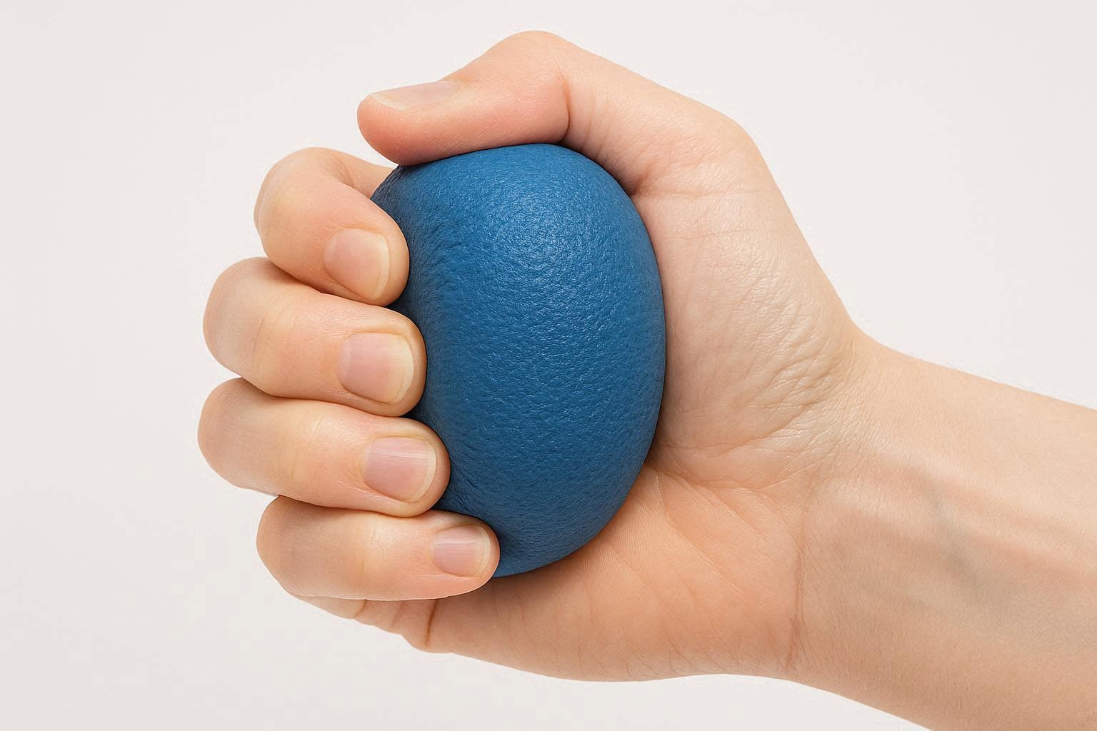 Soft Squeeze Foam Massage Ball For Gentle Stress Relief And Hand Grip Strength Rehabilitation - Image 1