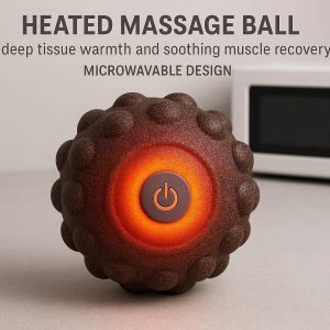 Heated Massage Ball For Deep Tissue Warmth And Soothing Muscle Recovery With Microwavable Design