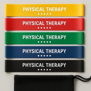 Mini Loop Resistance Bands Set For Physical Therapy And Creative Glute Toning Workouts Anywhere