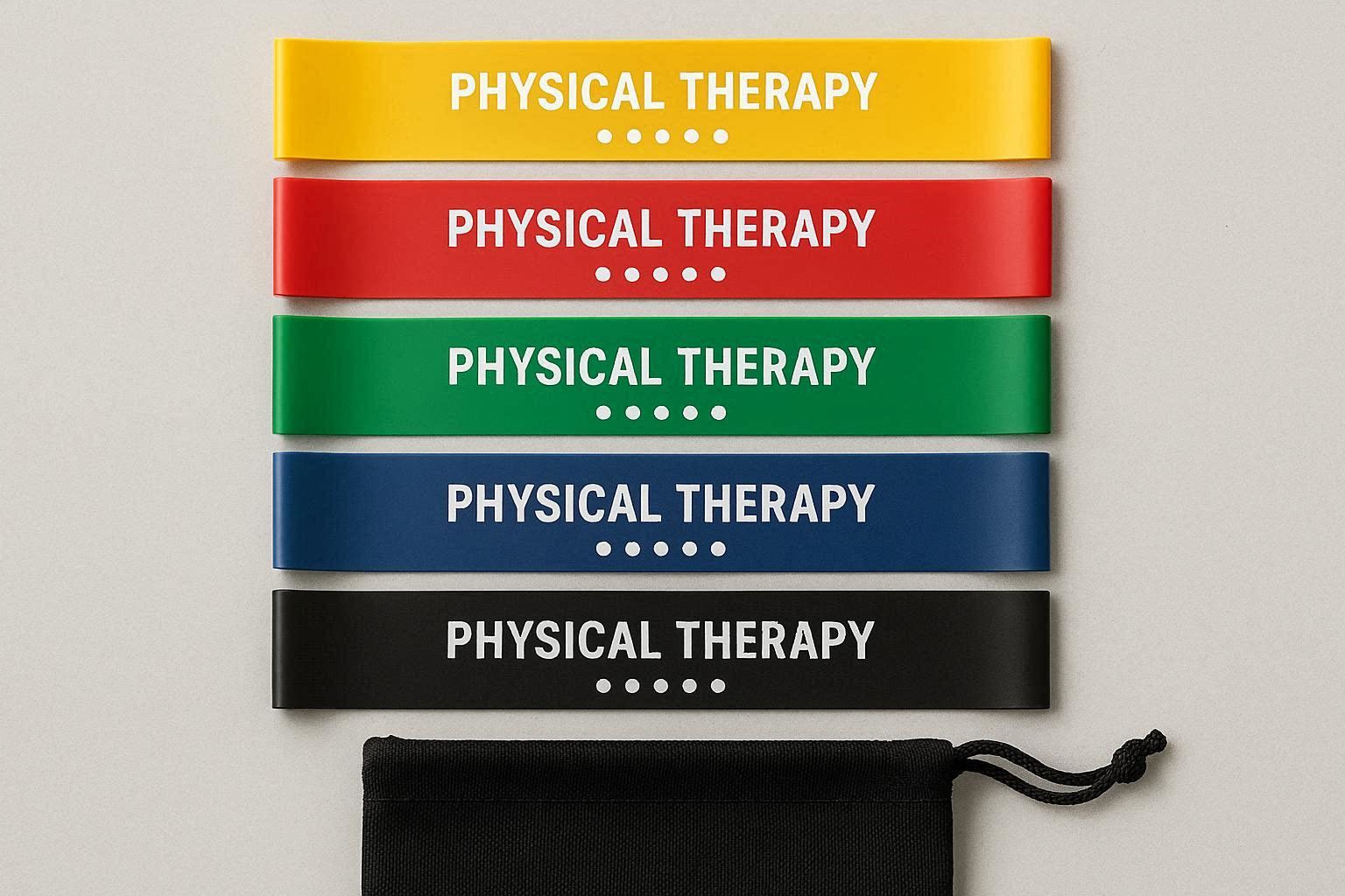 Mini Loop Resistance Bands Set For Physical Therapy And Creative Glute Toning Workouts Anywhere - Image 1